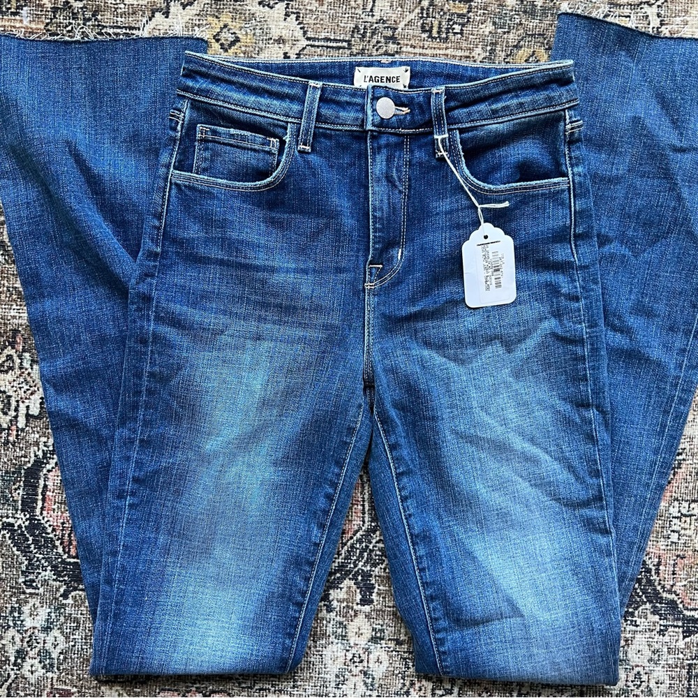 L’Agence Ruth High Rise Straight Jean - Picture 4 of 6